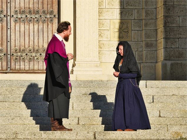 Spectacle à la Visitation : Jeanne de Chantal, le courage au coeur_Annecy - Compagnie de l'Araignée