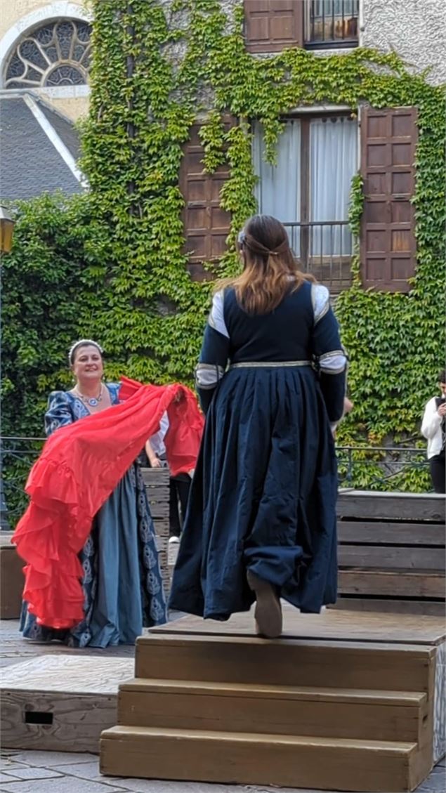 Spectacle à la Visitation : Jeanne de Chantal, le courage au coeur_Annecy - Compagnie de l'Araignée