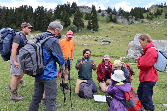 Randonnée visite aux Glières - dept 74