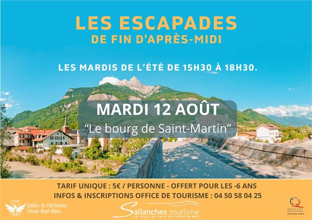 Nos escapades - Le bourg de Saint-Martin_Sallanches - Véronique Lorenzi