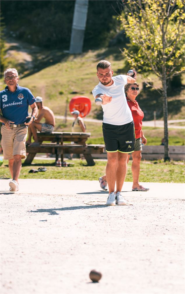 Tournoi de pétanque - Courchevel Le Praz_Courchevel - un duo