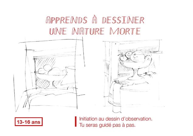Cours de dessin pour les 13 - 16 ans_Yenne