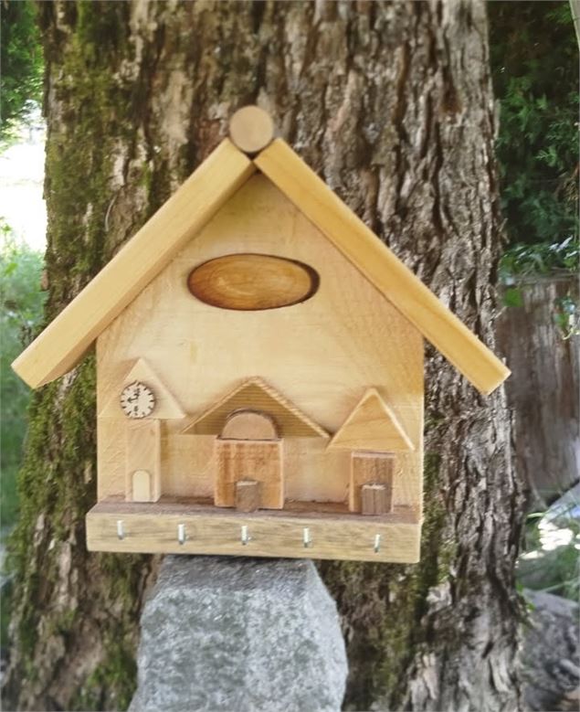 Atelier créatif : fabrication d’une boîte à clés en bois