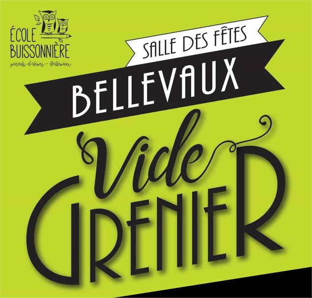 Vide-Grenier_Bellevaux - APE Ecole Buissonière
