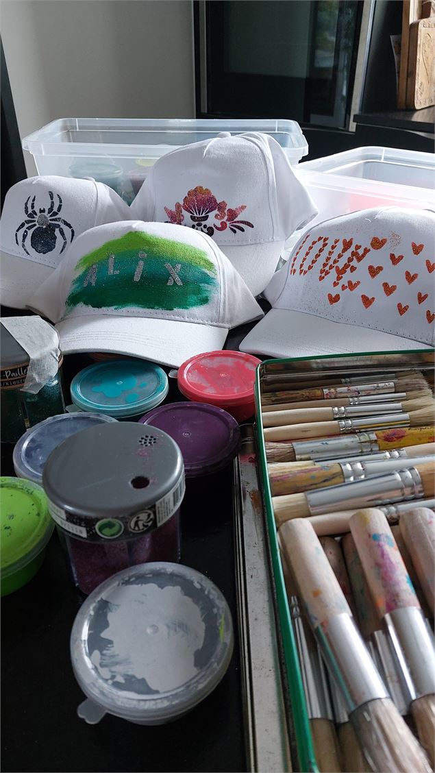 Atelier customisation de casquette