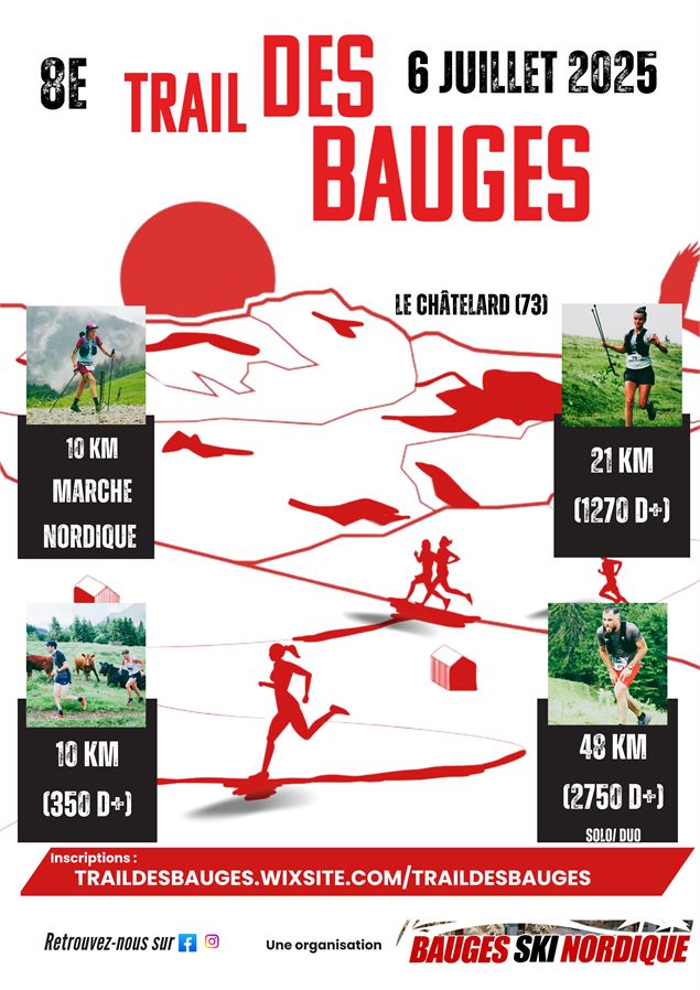 Trail des Bauges_Le Châtelard - Bauges Ski Nordique