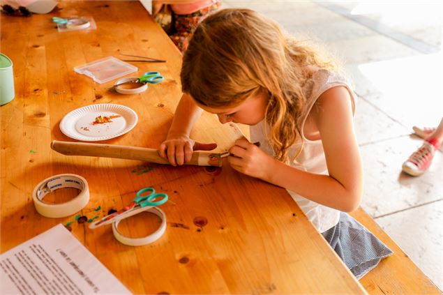 Atelier bâton de parole_Les Gets - les gets tourisme