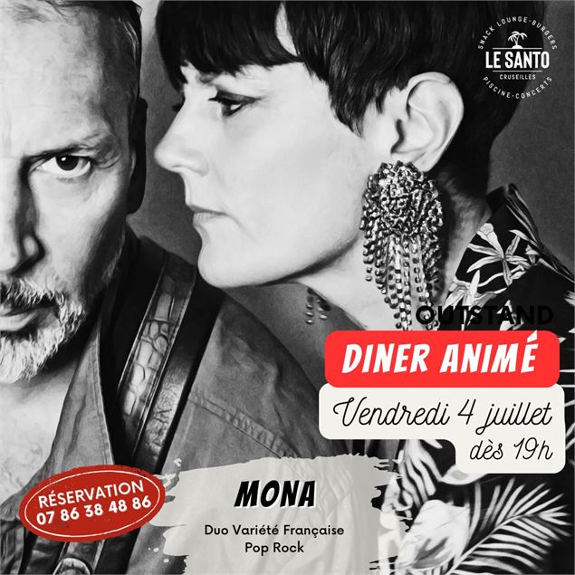 Dîner Animé - LE SANTO - Cruseilles