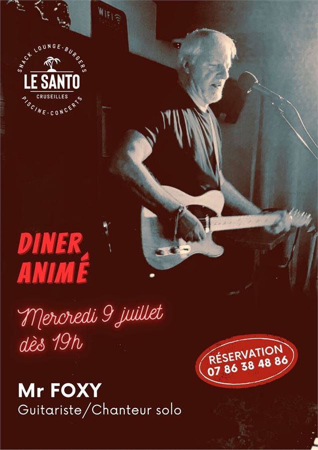 Dîner Animé - LE SANTO - Cruseilles