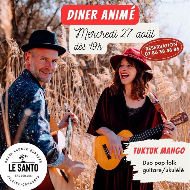 Dîner Animé - LE SANTO - Cruseilles
