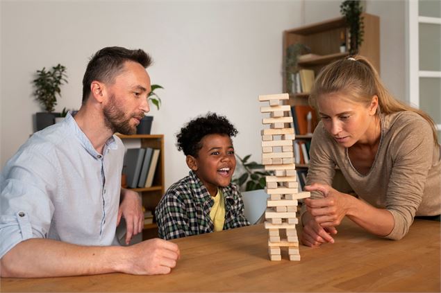 jeux parents enfants - La Fourmilière