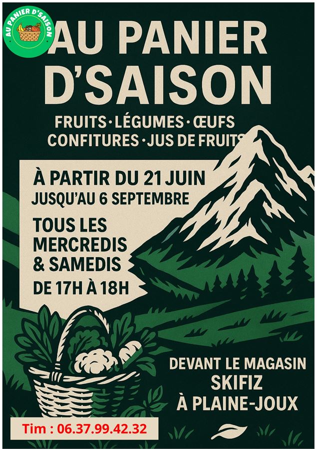 Au Panier d'saison : produits locaux_Passy - Bottolier