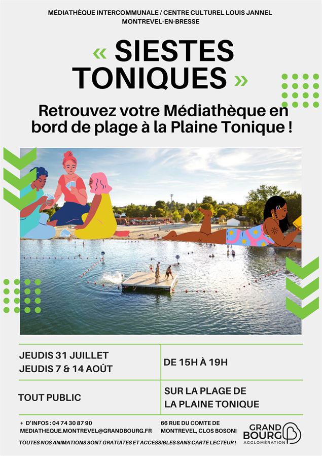 Siestes toniques - droits réservés