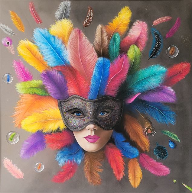 Exposition de peintures de Juillet_Bâgé-le-Châtel - Agnès Prigent