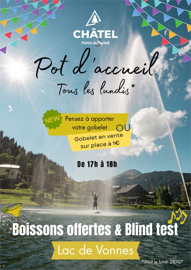 Pot d'accueil & blind test_Châtel - L. Meyer Châtel