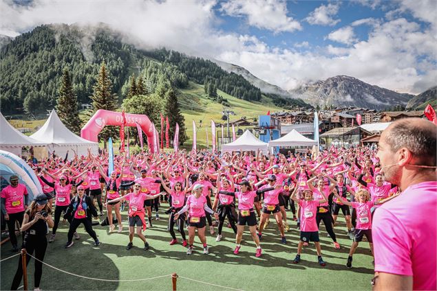 Entrainement Odyssea pendant le High Trail Vannoise de Val d'Isère - Club des Sports de Val d'Isère