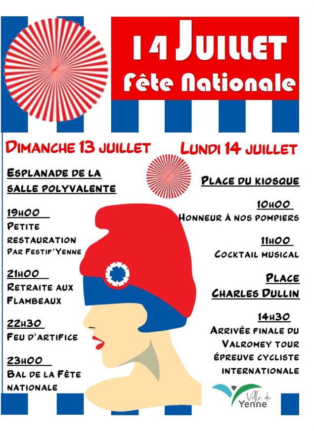 Festivités du 14 juillet à Yenne : arrivée du tour du Valromey !_Yenne - Mairie de Yenne