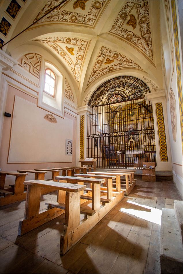 Chapelle de Montgésin vue intérieure - A.Abondance