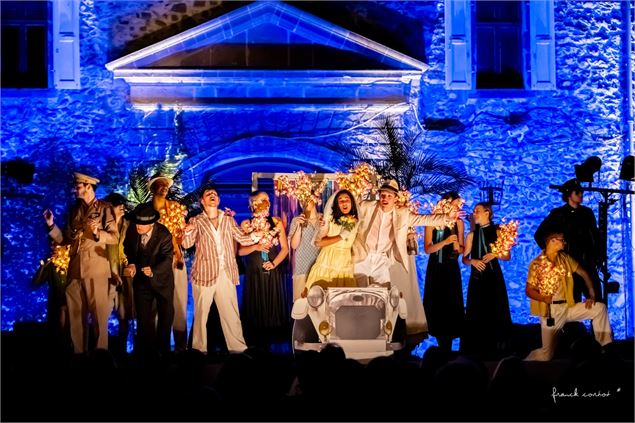 Spectacle - Le Barbier de Séville au château de Ripaille_Thonon-les-Bains - Cie du Graal
