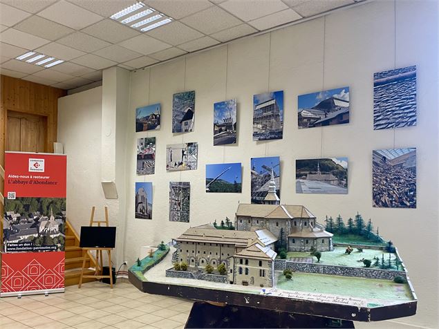 Exposition | « Entre ciel et pierre - Chronique d’une restauration »_Abondance - Pôle Culturel d'Abo