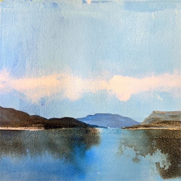Exposition d'art contemporain : Des délices, un lac, des vanités, un papillon_Chambéry - Christèle J