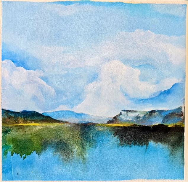 Exposition d'art contemporain : Des délices, un lac, des vanités, un papillon_Chambéry - Christèle J