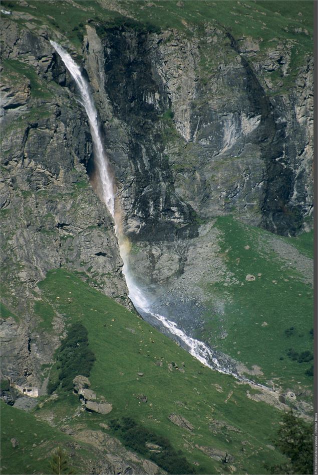 Cascade du Nant Putors, vallée de Rosuel - Christophe Gotti - PNV