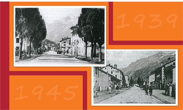La rue principale avant la guerre - EPM