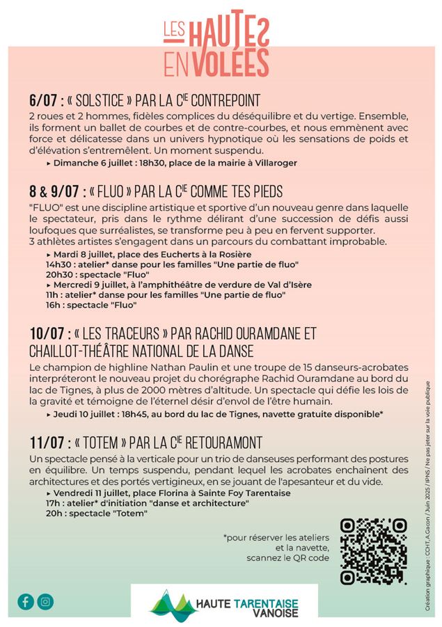Programme Les Hautes Envolées