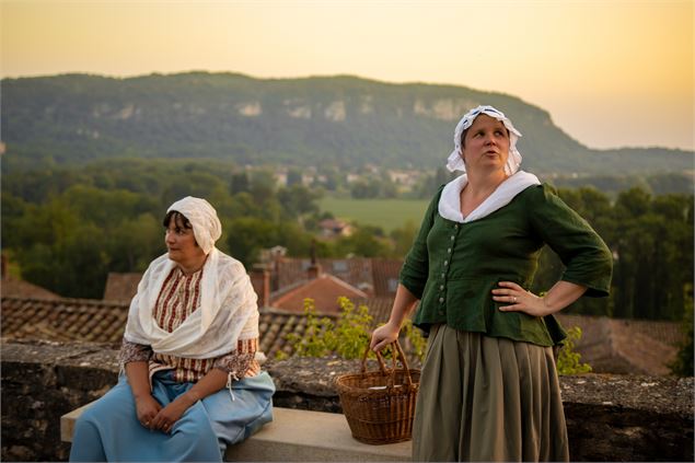 Visite costumée de St-Sorlin-en-Bugey - Vincent Maistre Bazin / Plaine de l'Ain Tourisme