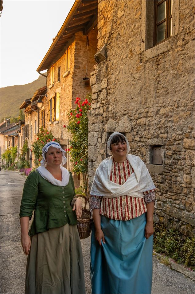 Visite costumée de St-Sorlin-en-Bugey - Vincent Maistre Bazin / Plaine de l'Ain Tourisme