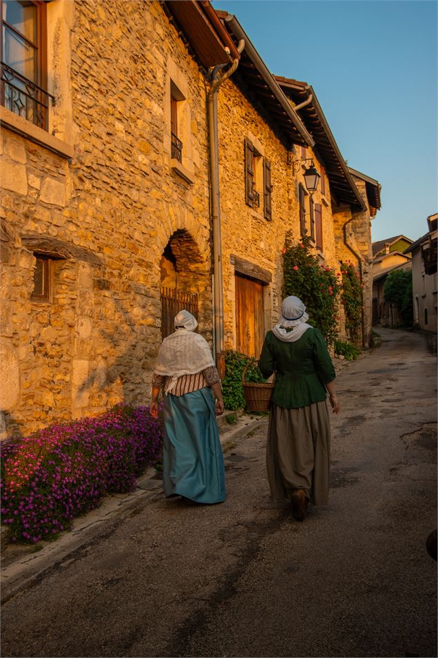 Visite costumée de St-Sorlin-en-Bugey - Vincent Maistre Bazin / Plaine de l'Ain Tourisme