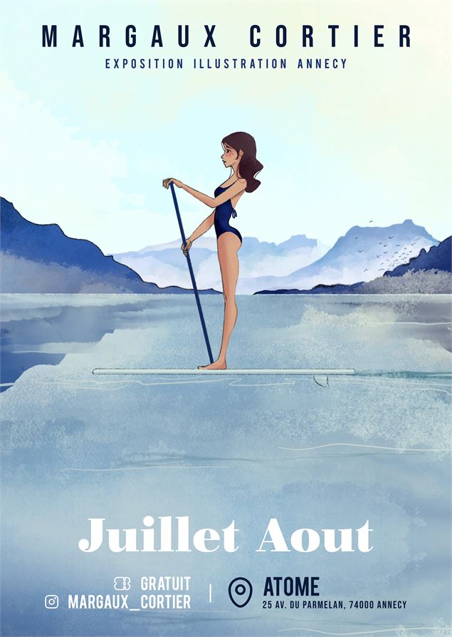 Exposition : Illustrations de Margaux Cortier_Annecy - Madame Margaux Cortier