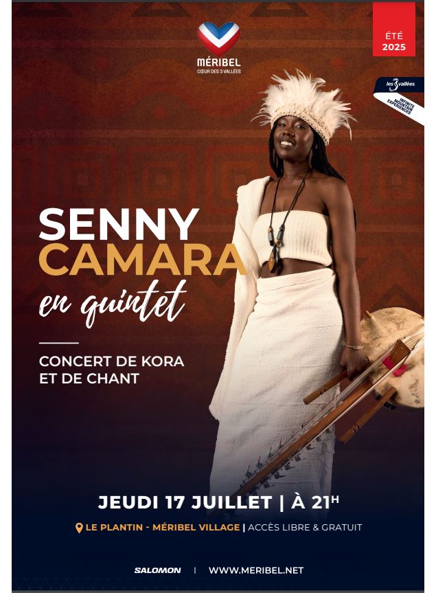 Surprenant festival : Concert de Kora et chant : Senny Camara en quintet_Méribel - Senny Camara