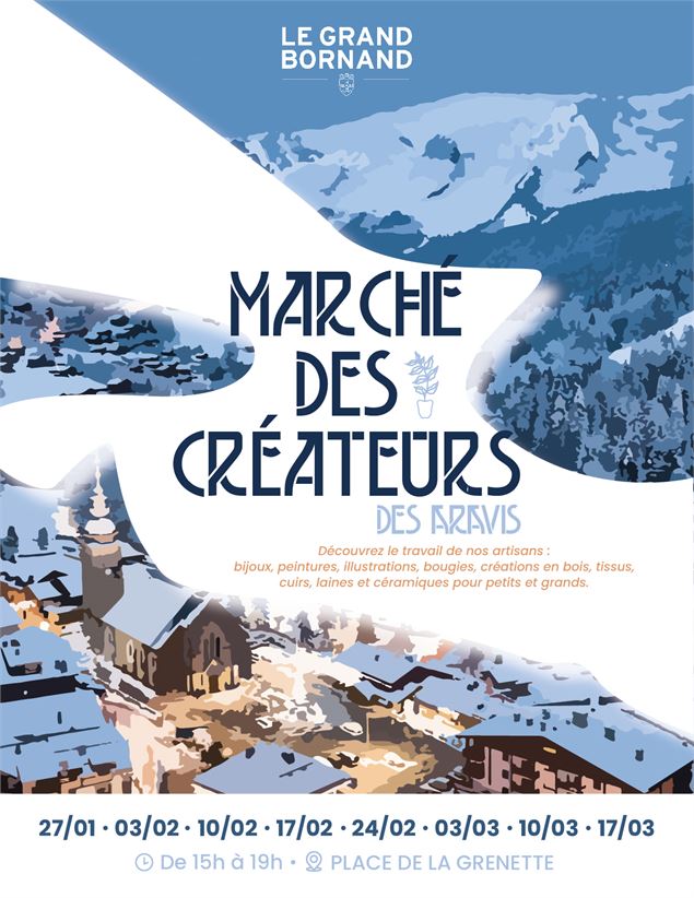 Marché des créateurs - ©Le Grand-Bornand Tourisme