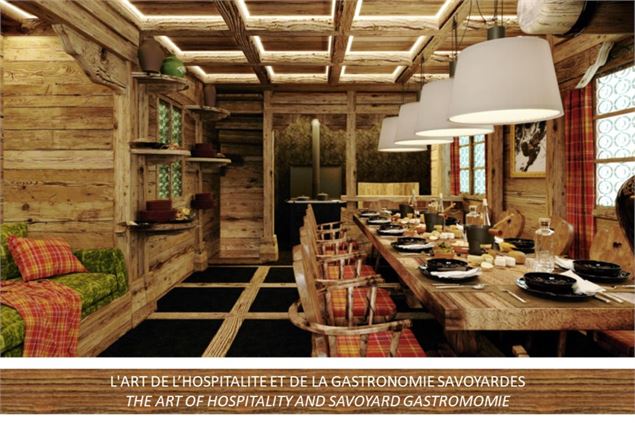 Déjeuner à la Ferme à Fromage
