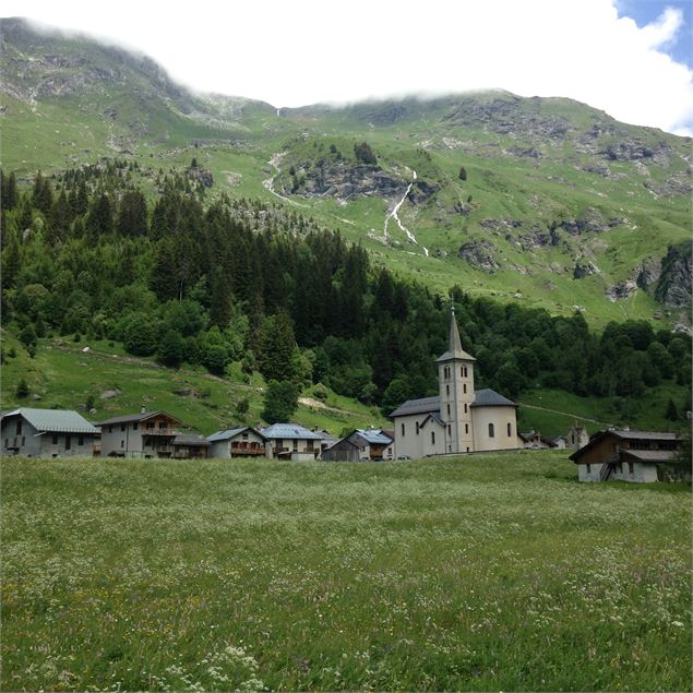 Vallon de Champagny-le-Haut : à la rencontre d'un chevrier et de son troupeau sur le chemin de l'alp