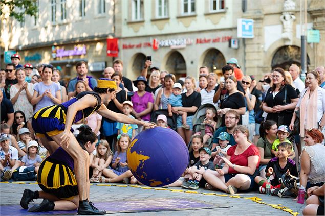 Spectacle acrobatique