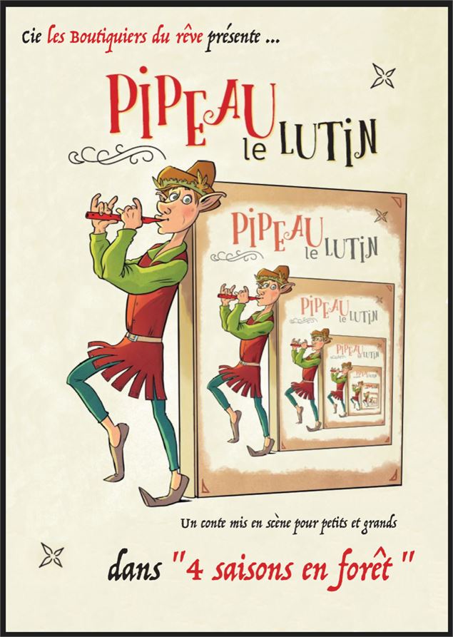 Pipeau le Lutin – Quatre saisons en forêt - Compagnie Ciel de papier