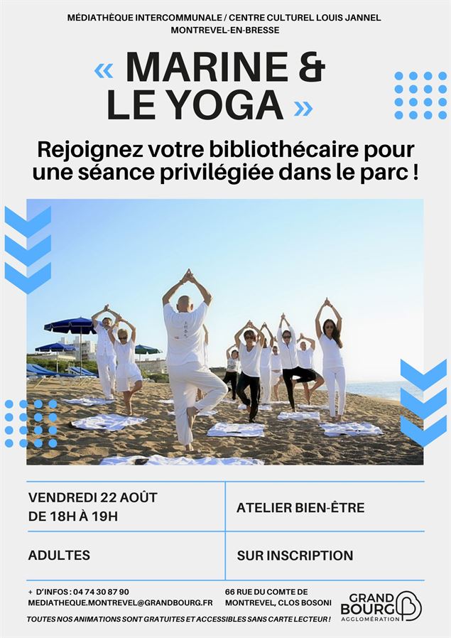 Marine et le Yoga - Droits réservés