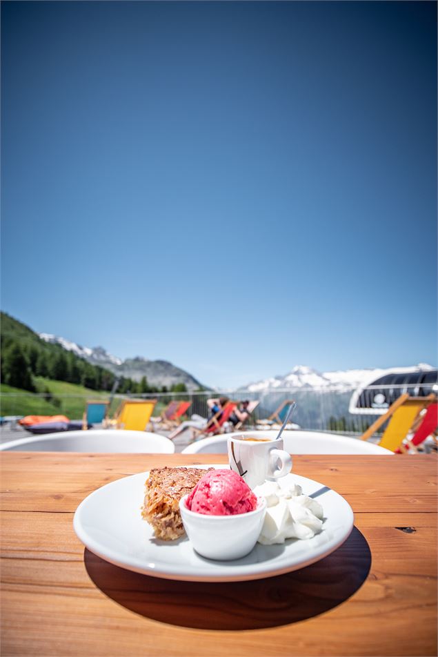 Montée gourmande en altitude au Chalet la Fema à Val Cenis-Lanslevillard - SE2MC