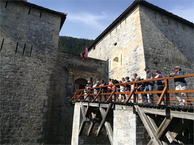 Visite guidée de la redoute Marie-Thérèse à Avrieux - Mairie Avrieux