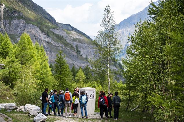 Visite du barrage de Mauvoisin