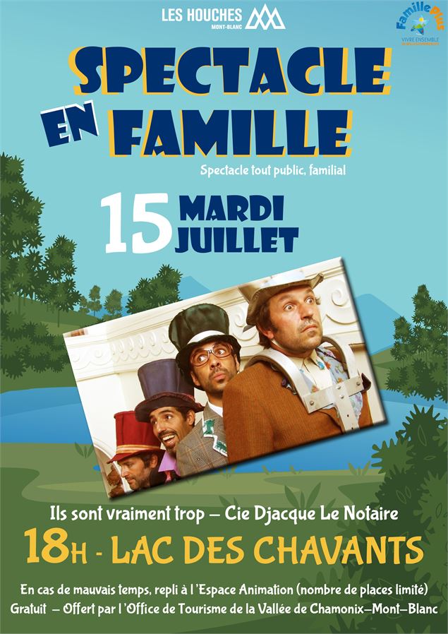 Spectacle en famille - Ils sont vraiment trop !_Les Houches