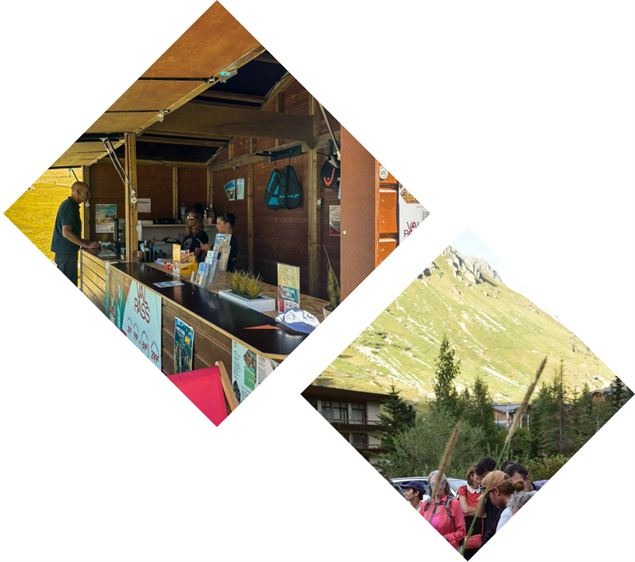 Photo paysage - Petit déjeuner des activités (Chalet d'accueil) - Val d'Isère Tourisme