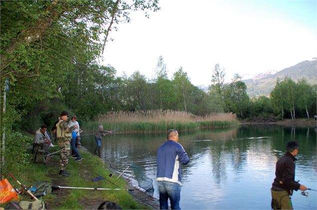 Concours de pêche au 1er lac des Ilettes_Sallanches