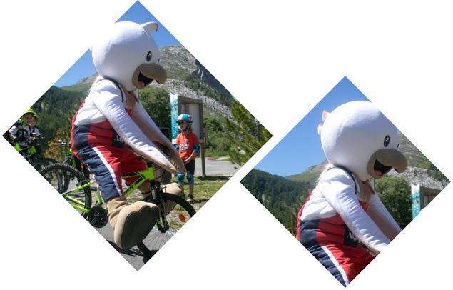 Photo portrait - En selle avec Gaston - Val-d'Isère