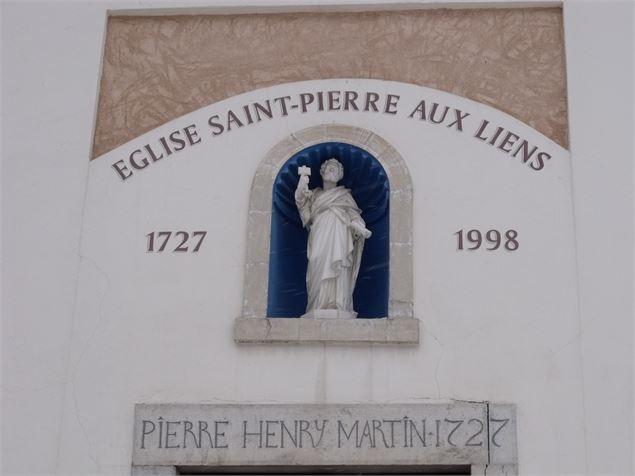 Tignes-Les Brévières : église baroque St-Pierre aux liens - DD-FACIM