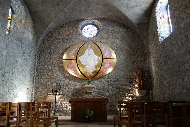Chappelle_St_Anne_interieur - Mairie_de_Megève