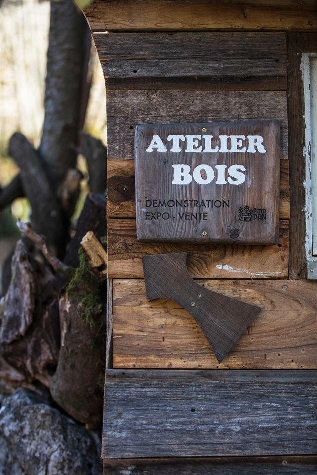 Visite de l'atelier Peter Pan Bois - Entremont le Vieux - Pierre Scanavino